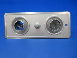 Beech 95-B55 Baron Wemac Light & Vent Assy Plate P/N 2515, 2565 (0623-351)